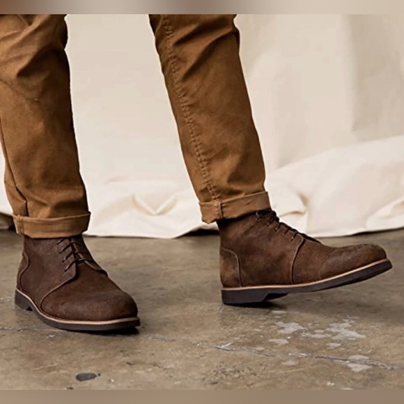 Nisolo Chavito handmade Full Grain Waxed Suede Leather Chukka Boot Men\'s 8M NWB
